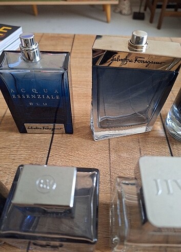 Salvatore Ferragamo Boş parfüm şişeleri 