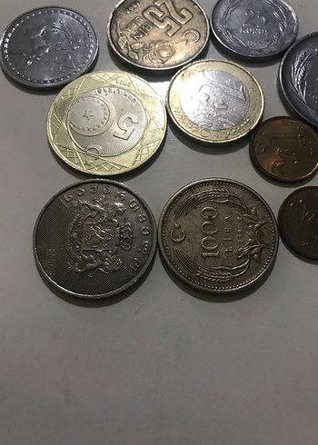 Eski koleksiyonluk bozuk paralar - Görsel 4