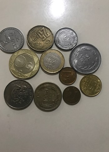 Eski koleksiyonluk bozuk paralar - Görsel 2