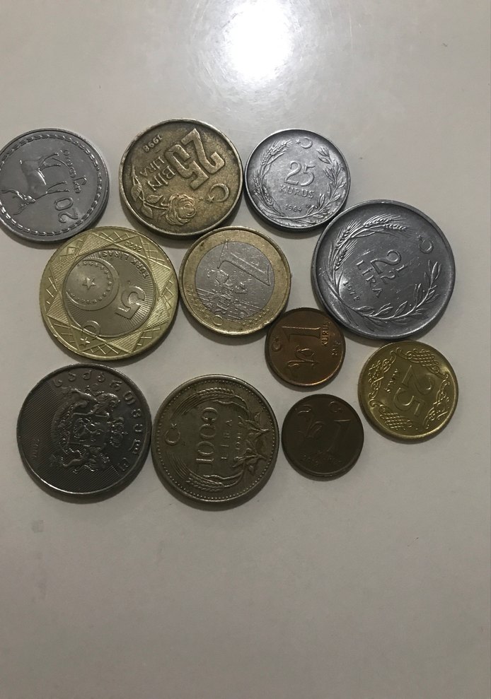 Eski koleksiyonluk bozuk paralar - Görsel 2