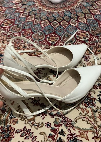 Uzun Kollu Beyaz Helen Model Gelinlik - Görsel 6