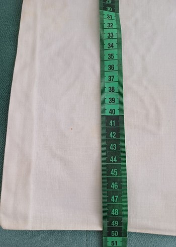 2 ADET BEYAZ İŞİ VE KUM İŞLEMELİ YASTIK KILIFI - Görsel 8