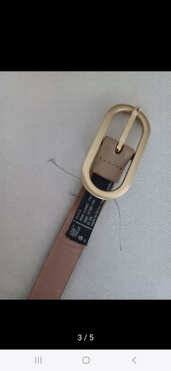 MANGO BEJ RENGI KEMER - Görsel 2