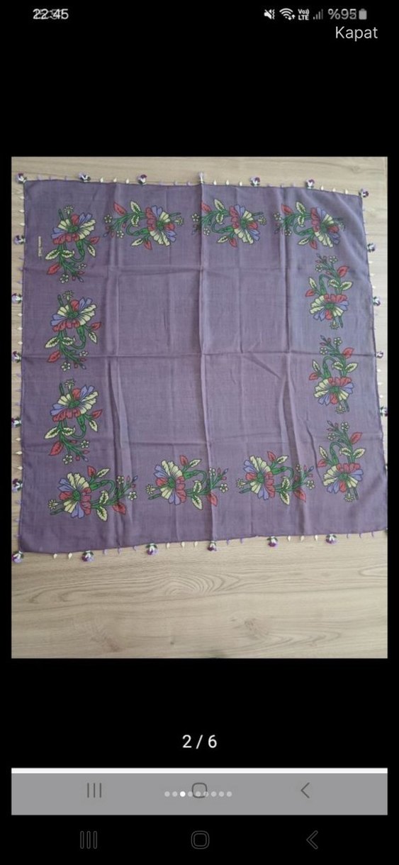 MOR İĞNE OYASI YAZMA - Görsel 2