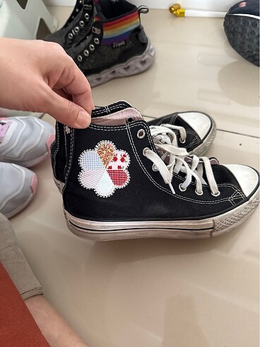 35 Beden siyah Renk Converse