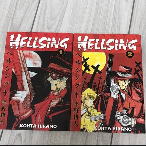 Hellsing manga 1 2