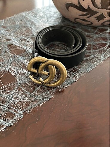 Gucci siyah kemer (115cm)