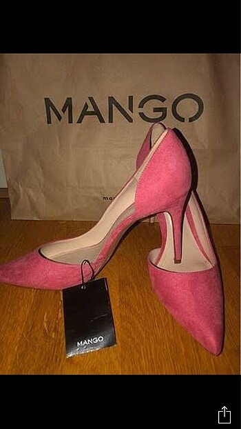 #Mango stiletto deri