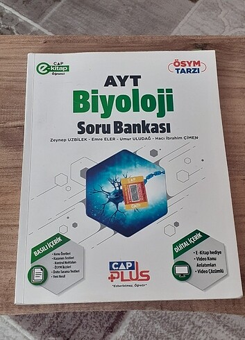 ÇAP PLUS AYT BİYOLOJİ SORU BANKASI