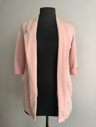 Pembe blazer ceket