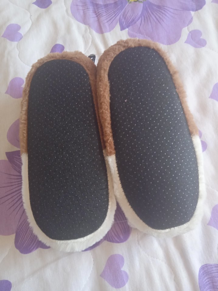 Kahverengi Erkek Çocuk Sıcak Terlik - Görsel 3