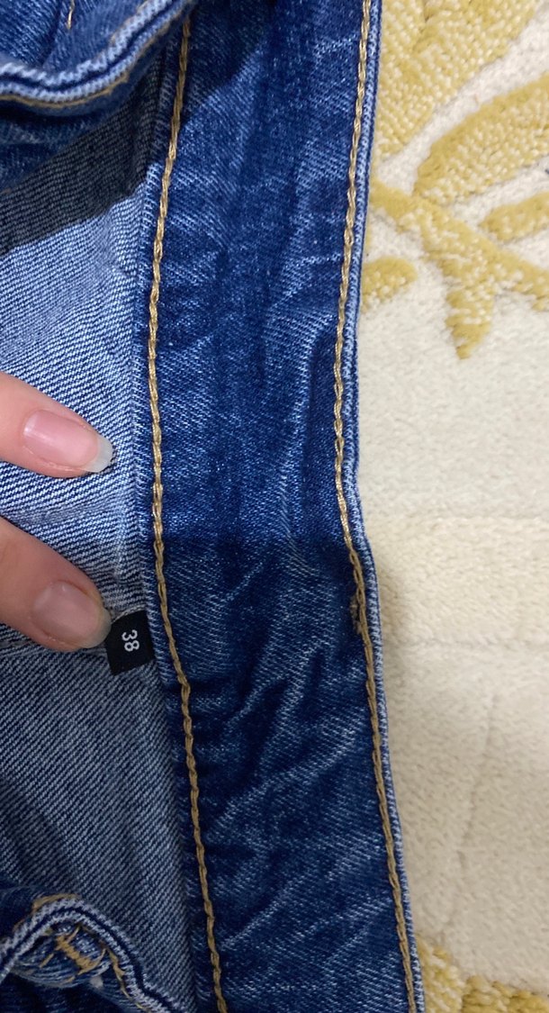 Kadın Mavi Regular Fit Denim Pantolon - Görsel 2