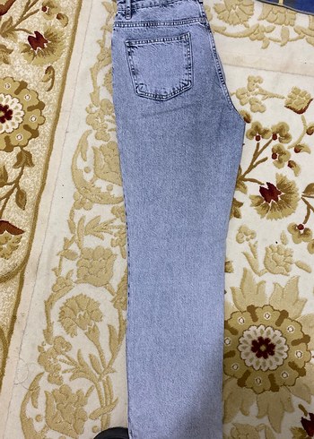 Açık renk Kadın Düğmeli Jean - Görsel 5