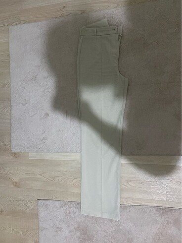 Düz paça kumaş pantolon - Görsel 5