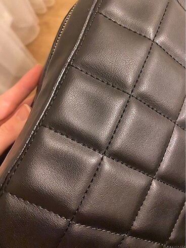 Nine West Nine West Siyah Kapitone Çanta