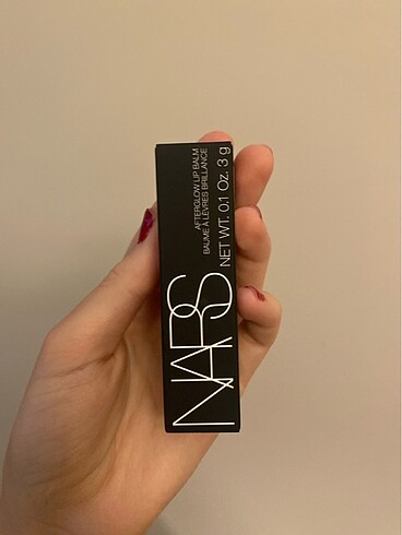  Beden pembe Renk Nars Afterglow Lip Balm Orgasm