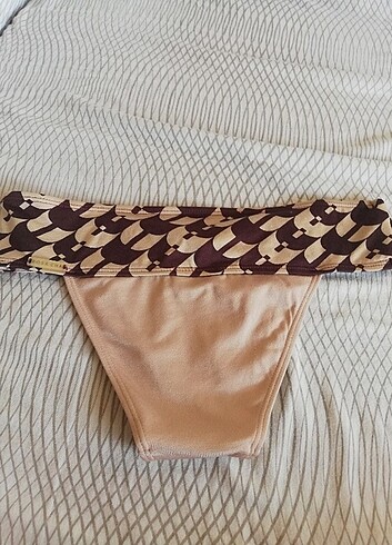l Beden kahverengi Renk Rosa chai bikini alt