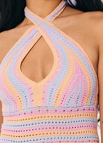 Hollister tığ işi crop
