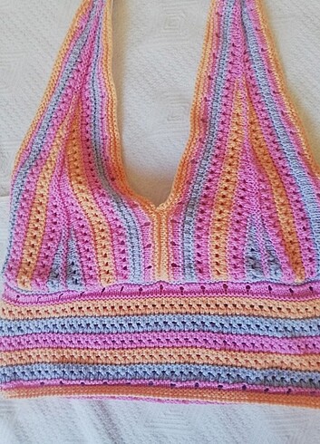 m Beden çeşitli Renk Hollister tığ işi crop