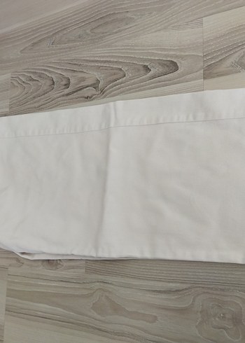 11-12 Yaş Beden beyaz Renk LCW bol paça pantolon