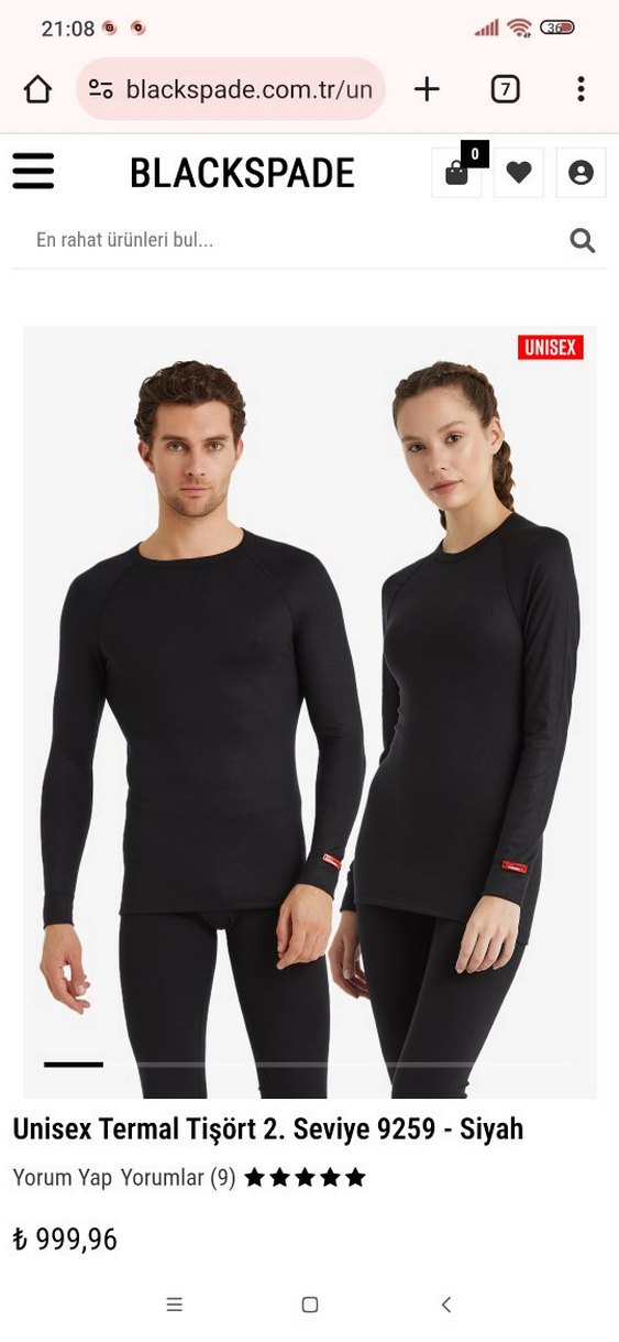 blakspade thermal takım - Görsel 3