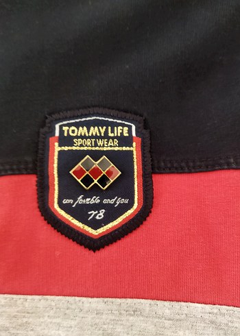 Gri Kapüşonlu Rahat Kesim sweat - Görsel 2