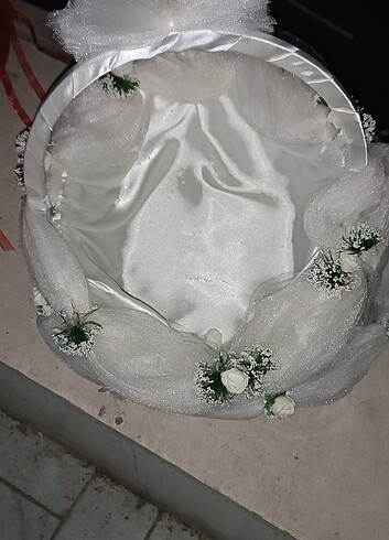 Kına sepeti ve kına tepsisi 