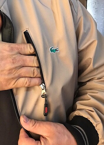 xl Beden camel Renk Lacoste ceket