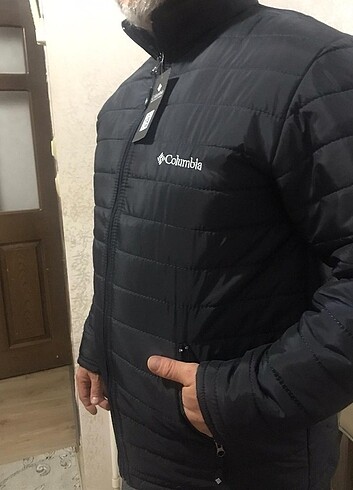xxl Beden Columbia şişme mont kaban 