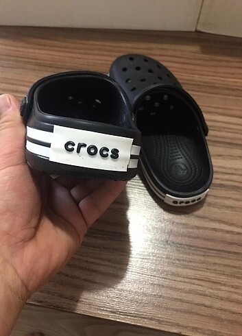 32 Beden siyah Renk Çocuk crocs terlik 