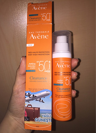 Diğer Avene cleanance solaire spf 50 güneş kremi karma yağlı cilt