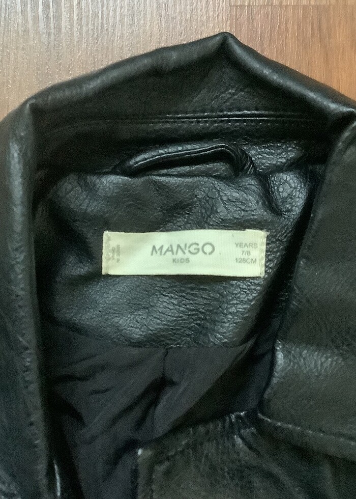 Çocuk deri ceket - Görsel 3