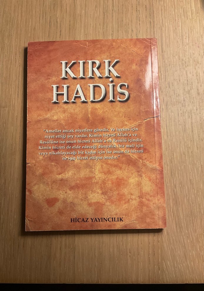 Kırk Hadis - İmam Nevevi - Görsel 2