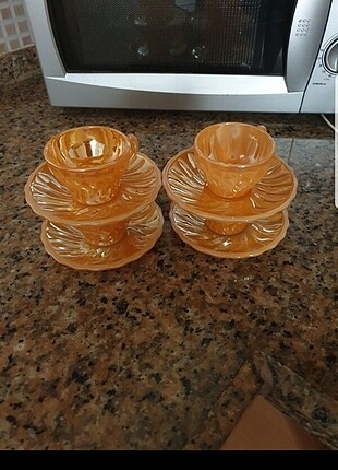 4'lü vintage fincan takımı
