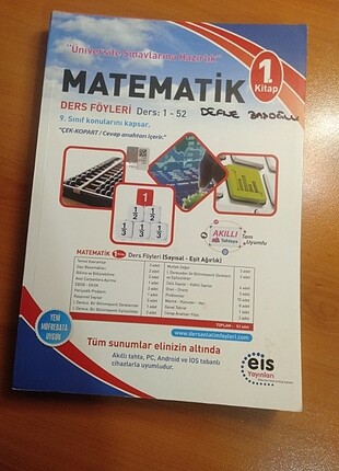 Eis Yayınları Matematik Konu Anlatımlı Üniversite Hazırlık