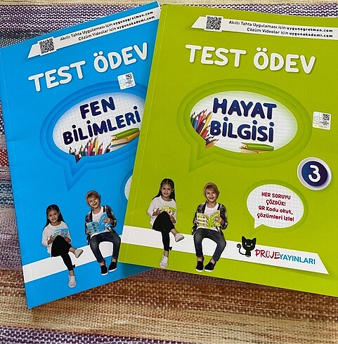 Test ödev çalışma kitapları