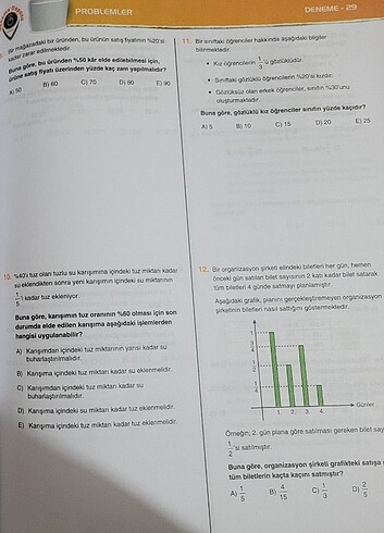  Beden Renk Acil yayınları Matematik