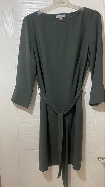 38 Beden H&M Haki Elbise