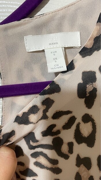 s Beden H&M Leopar Elbise