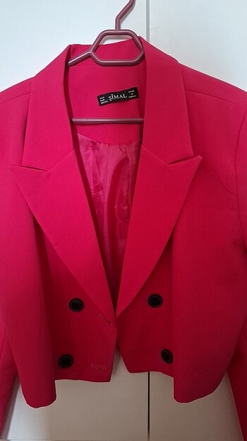 Blazer Crop Ceket