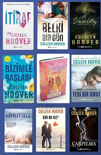 Colleen Hoover Kitapları
