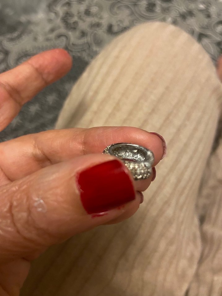 925 ayar gümüş taşlı kalın earcuff - Görsel 5