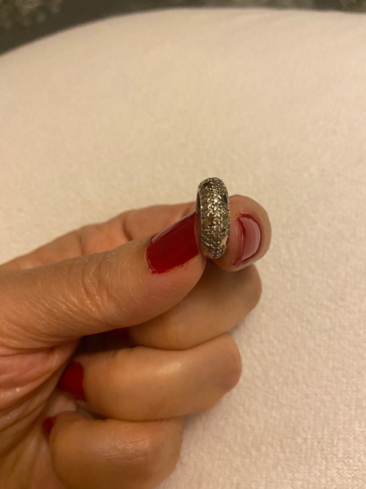 925 ayar gümüş taşlı kalın earcuff - Görsel 4