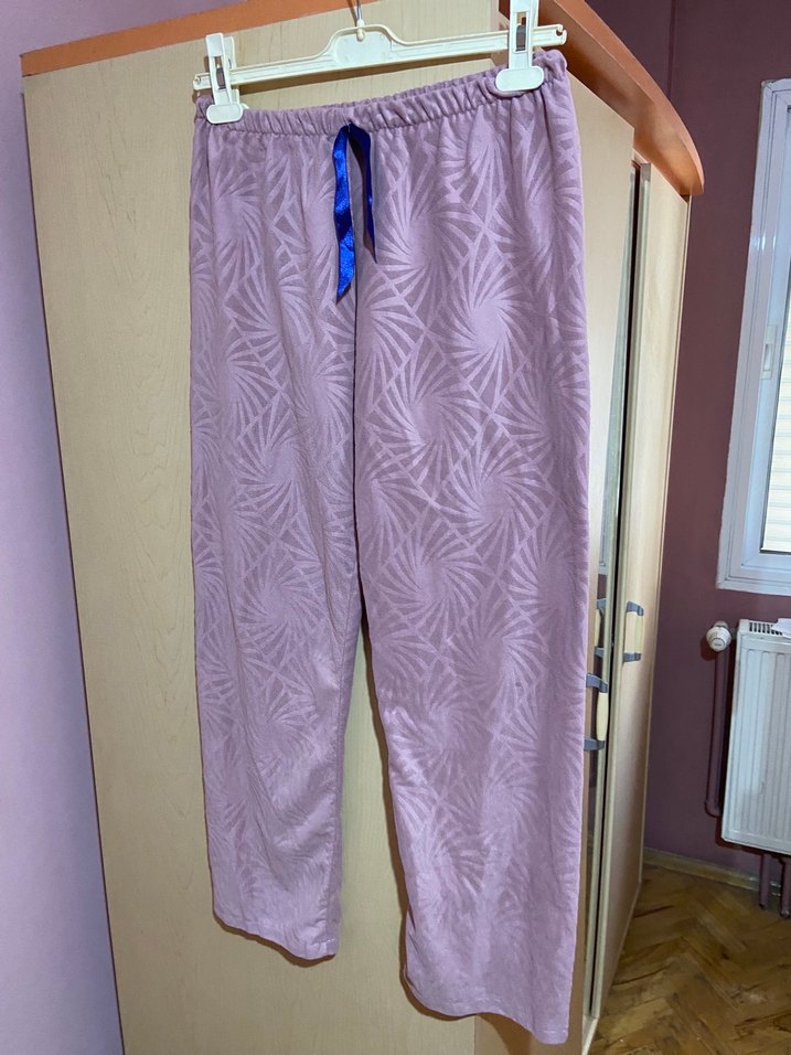 Yüzde yüz pamuk kadife eşofman altı - Görsel 2