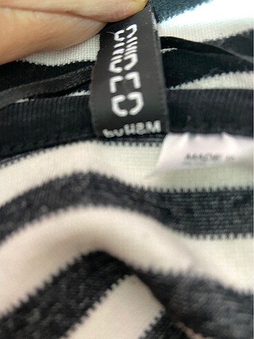 xs Beden H&M crop üst