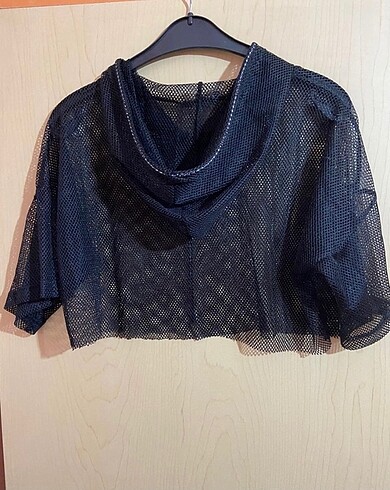 m Beden File crop top gotik üst