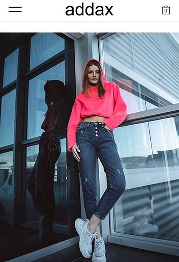 l Beden Addax crop sweat