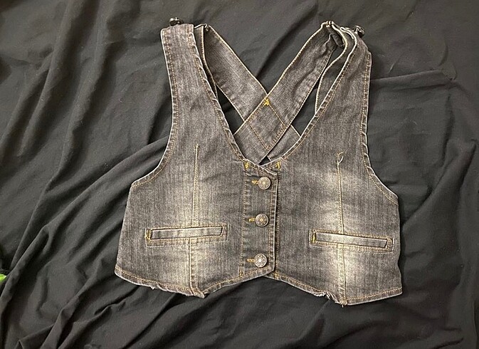 m Beden Vintage kot yelek
