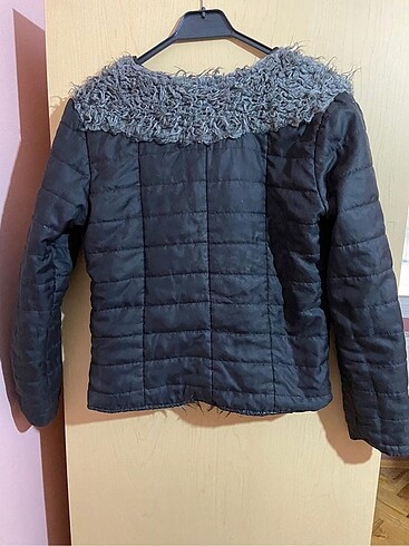 American Vintage Yakası kurk detaylı mont