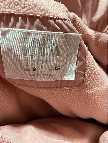 Zara ZARA puffer şişme çocuk montu